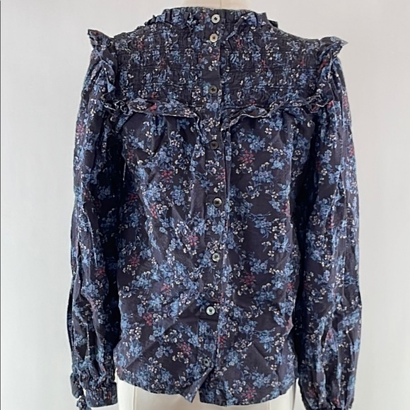 Sea New York Tilly Smocked Top, S - Picture 9 of 11